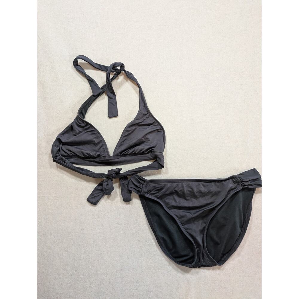 mossimo‎ gray bikini size S